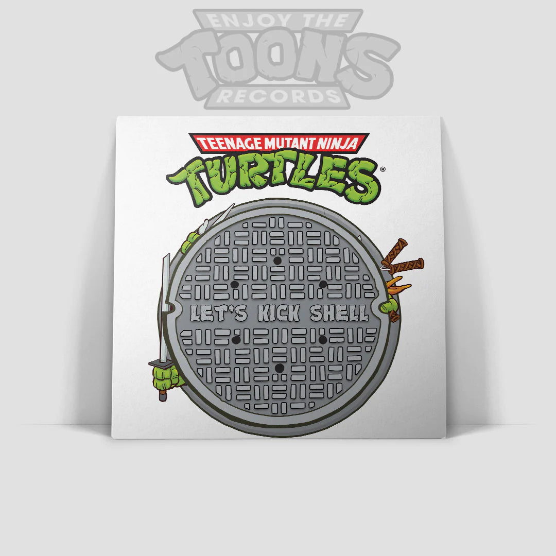 Teenage Mutant Ninja Turtles Sewer Lid Black Tee