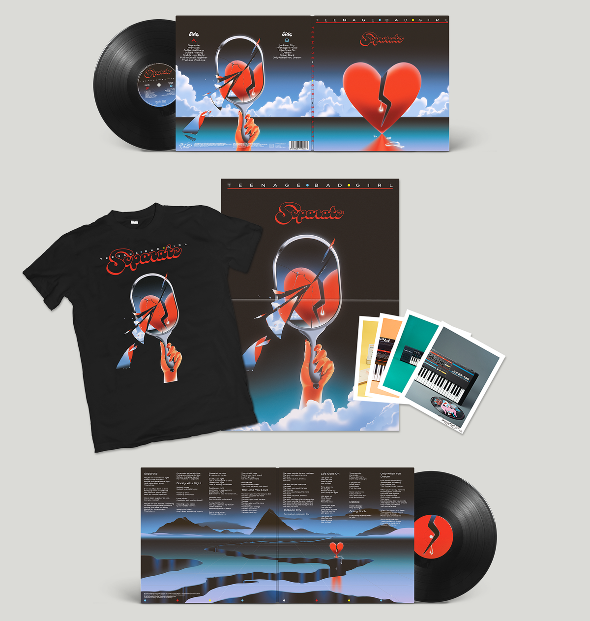Pack Collector "Separate" - Limited Vinyl Edition" + T-Shirt Exclusif