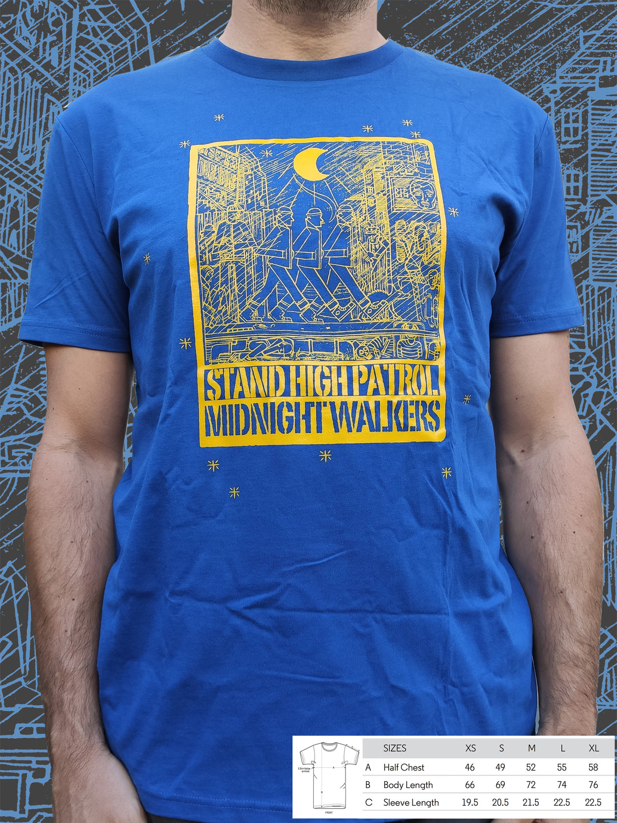 T-shirt bio unisexe Midnight Walkers