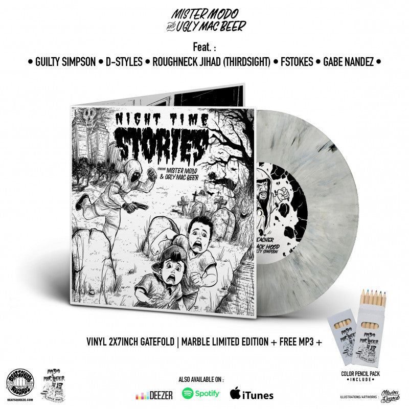 Night Time Stories LTD 500 copies "Color yourself"