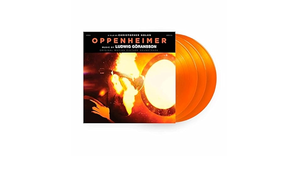 Bande originale triple vinyle orange du film Oppenheimer