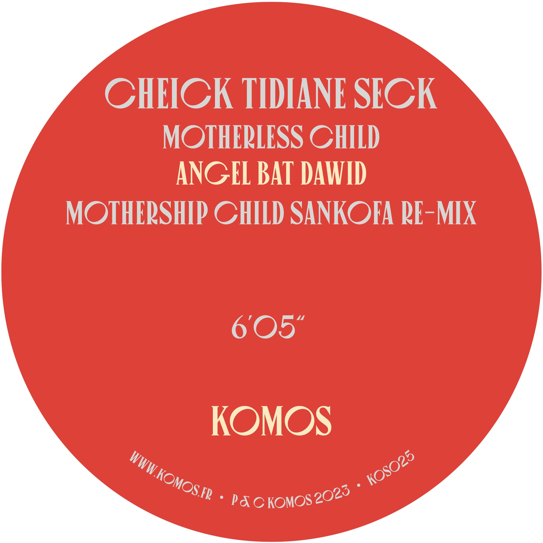 Tenafaqit - Danilo Plessow Remix / Motherless Child - Angel Bat Dawid Mothership Child Sankofa Re-mix