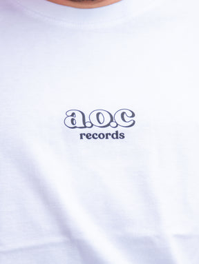 T-Shirt AOC Records Noir