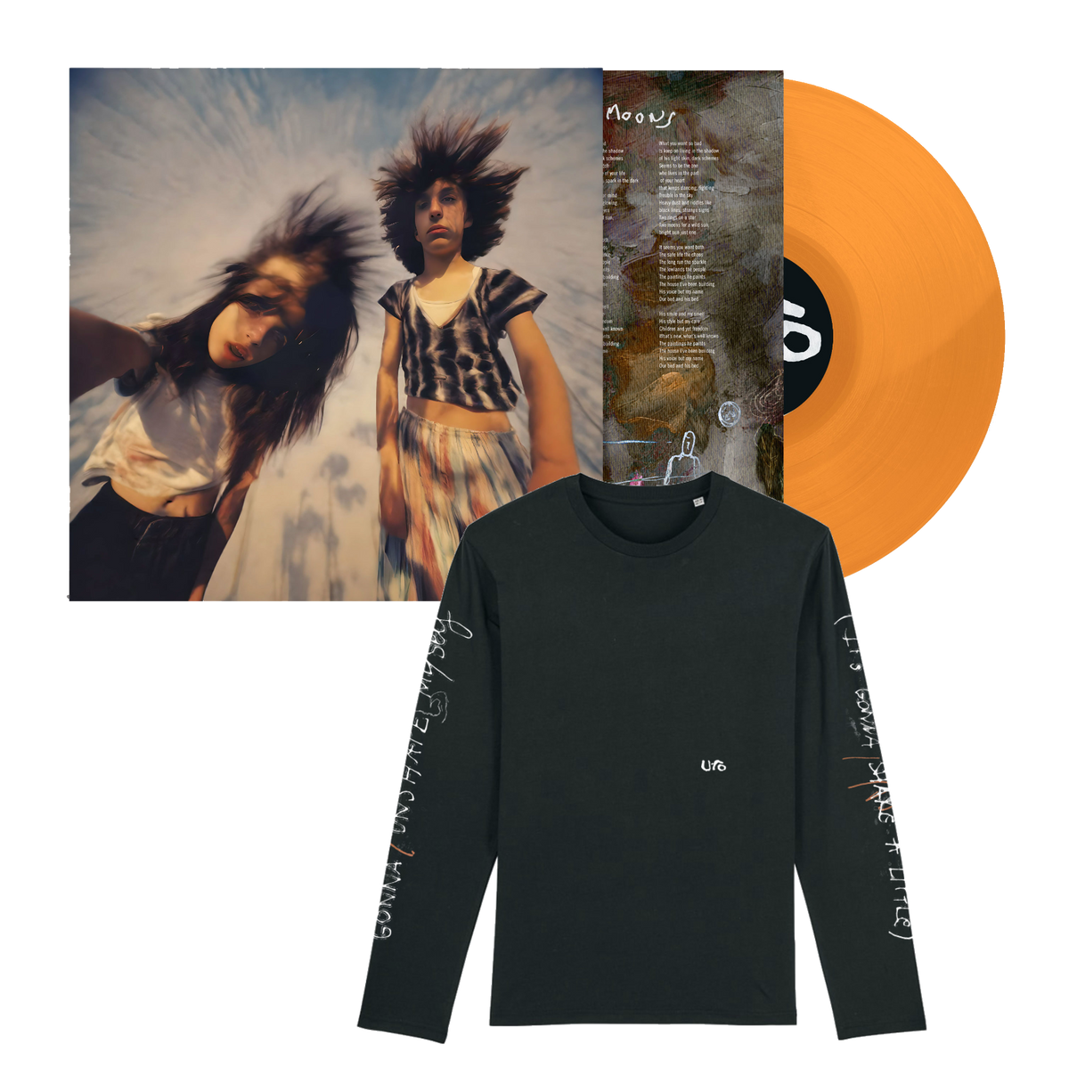 Pack Vinyle Orange Edition + T-Shirt Manches Longues