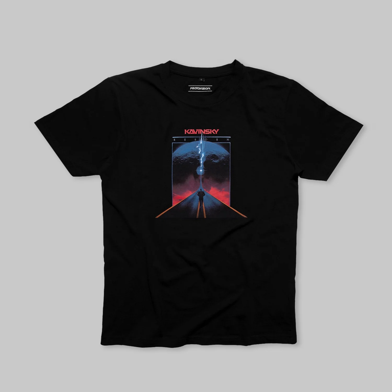 Reborn Cover Art Black T-shirt