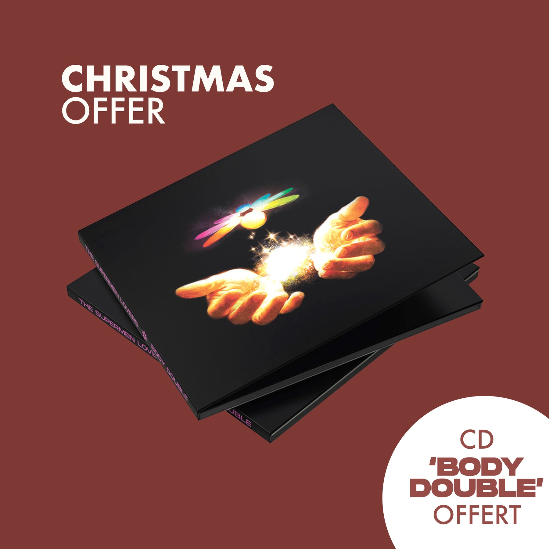 Christmas Pack : Vinyle "Starlight" + T-Shirt RAT rouge + CD "Body Double" (offert)