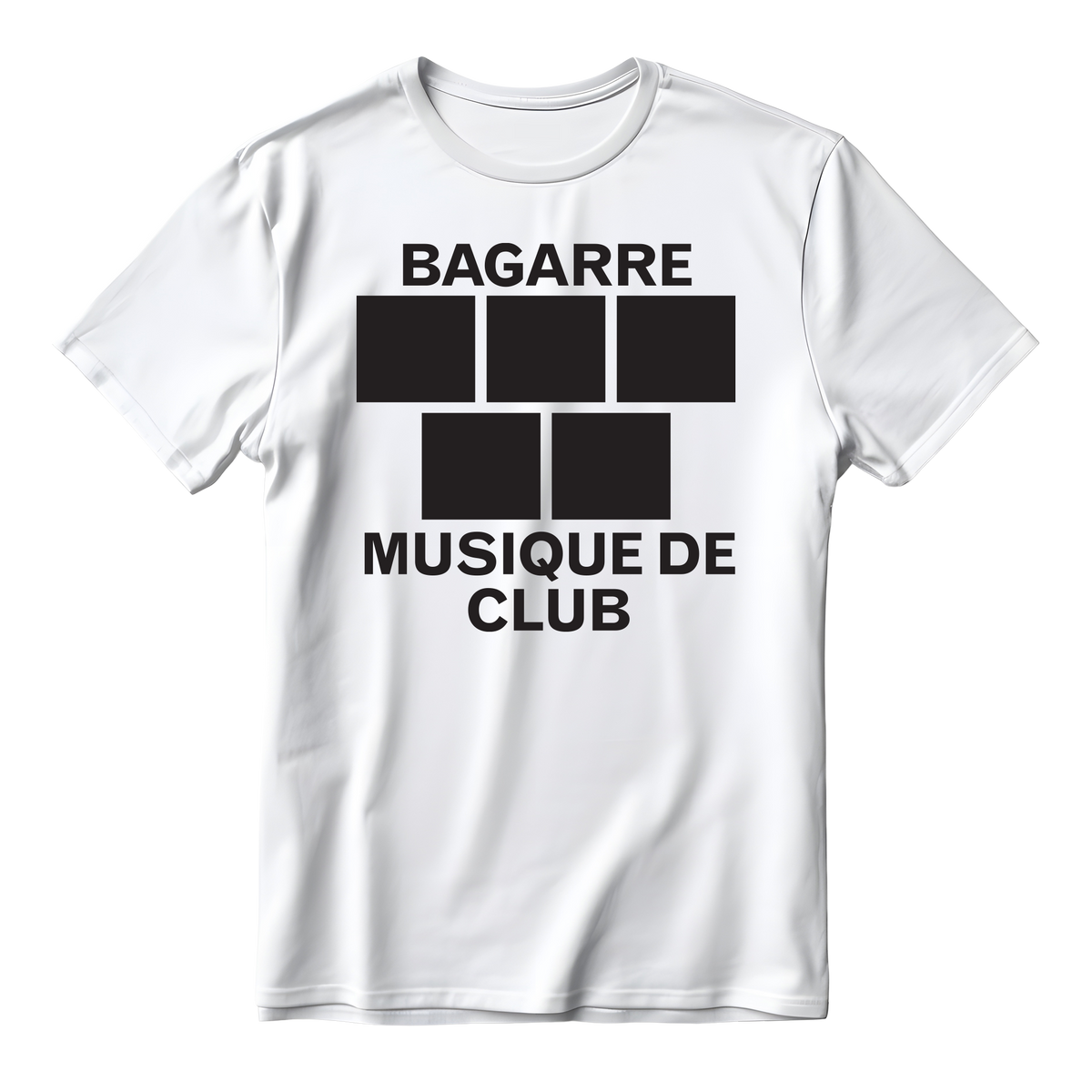 Musique de Club - T-Shirt Blanc