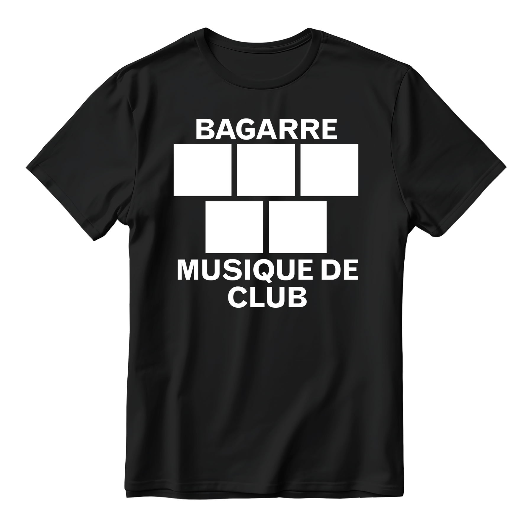 Musique de Club - T-Shirt Noir