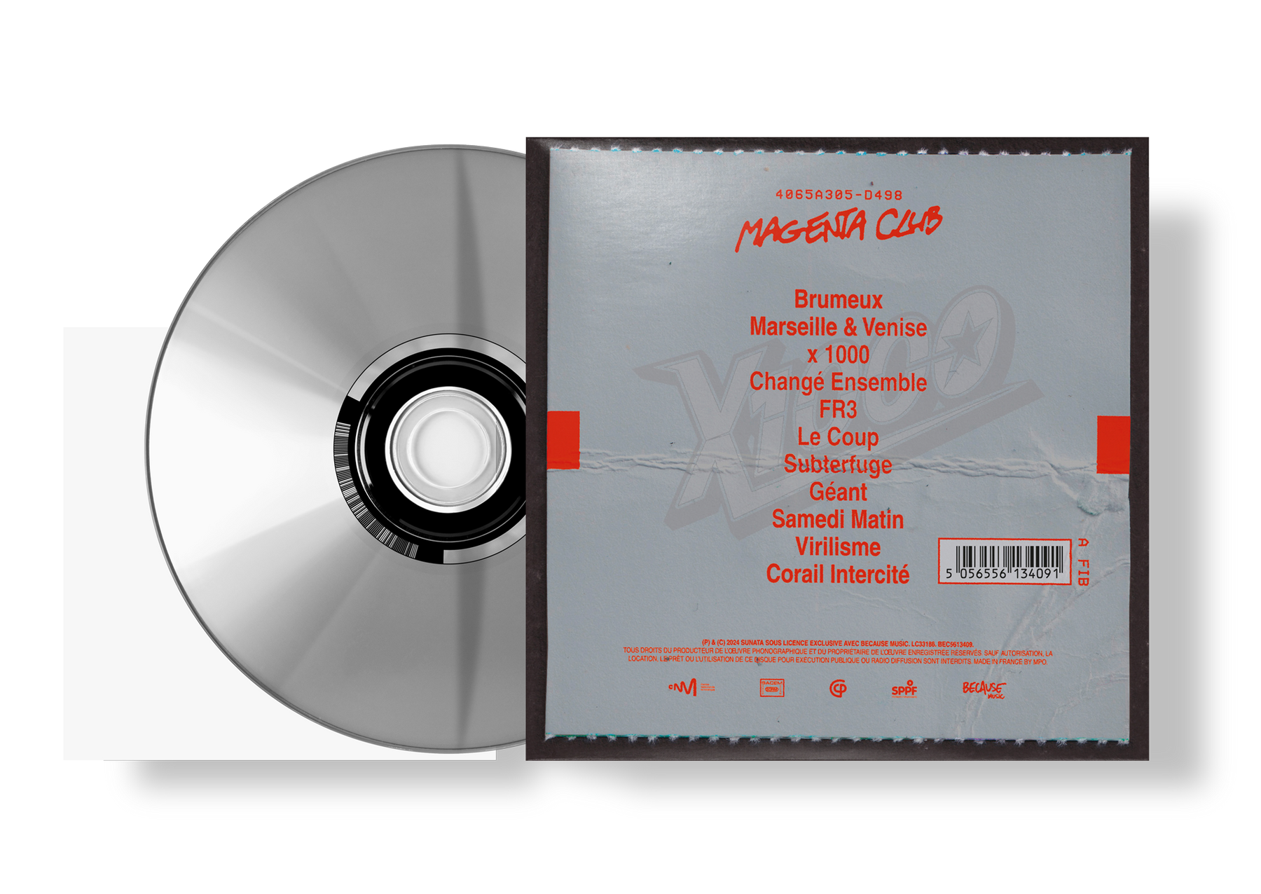 Pack CD x1000