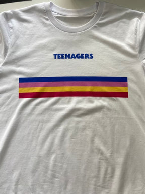 T-shirt Blanc "TEENAGERS"