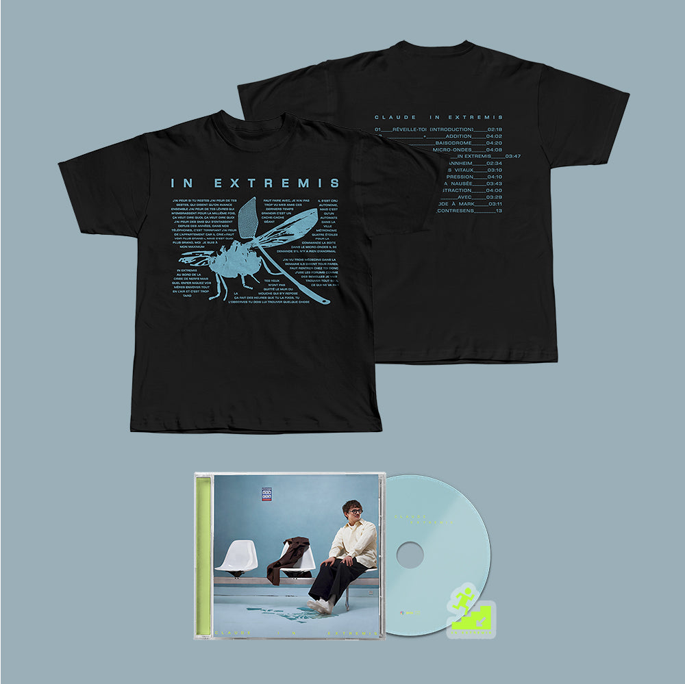 PACK CD "IN EXTREMIS" + T-shirt + Sticker