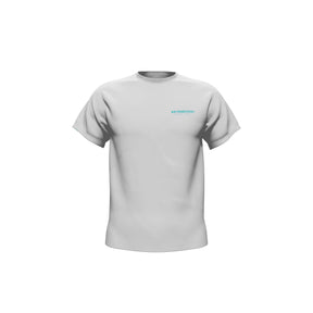 T-Shirt "Sunset Blue" - Blanc