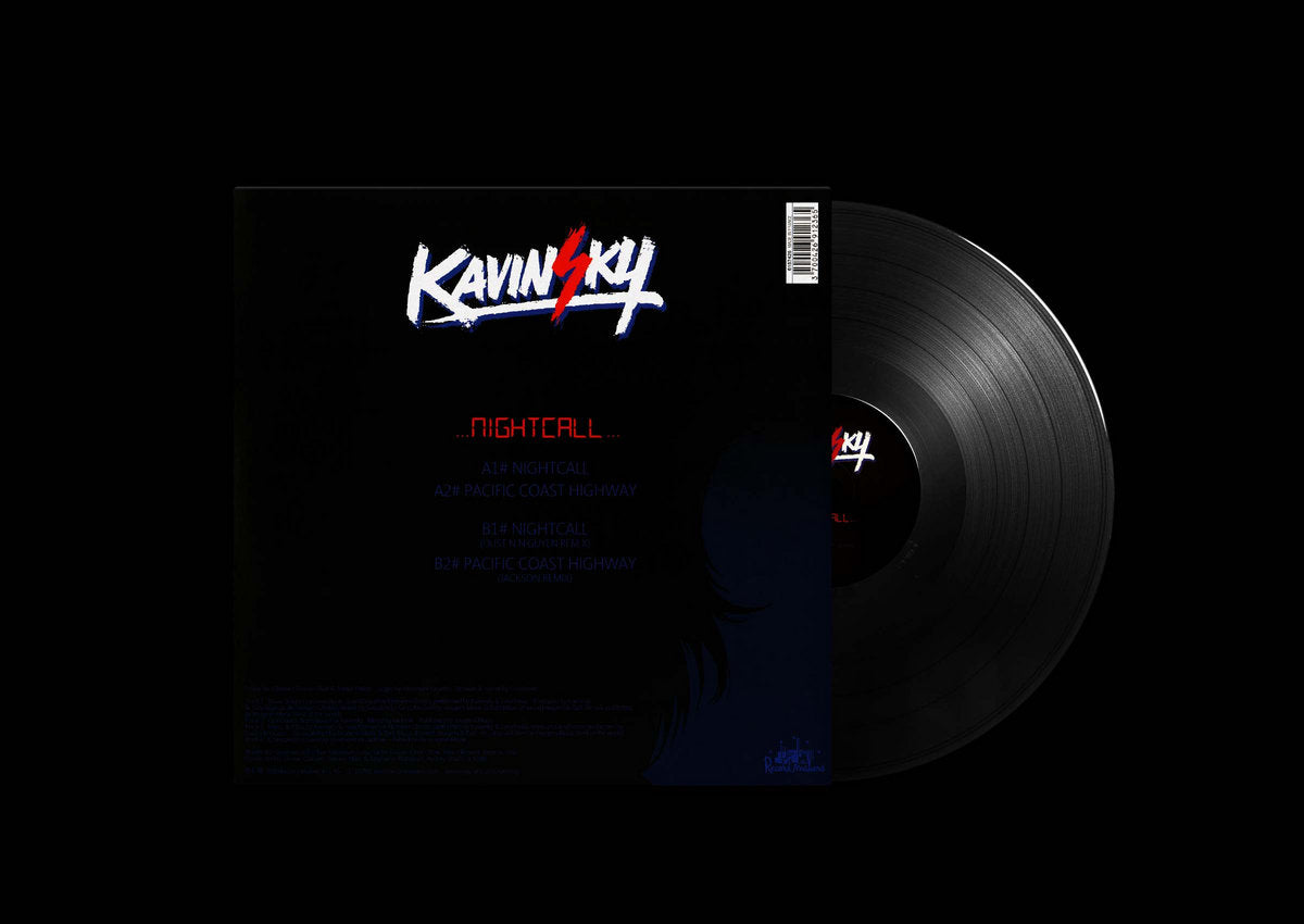 Kavinsky Nightcall 1 Album Cover Sticker