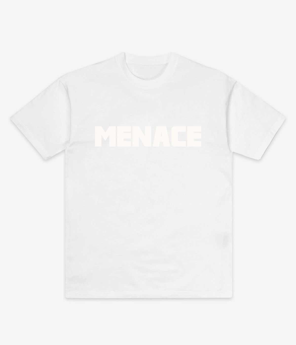 T-Shirt Menace Velvet Blanc