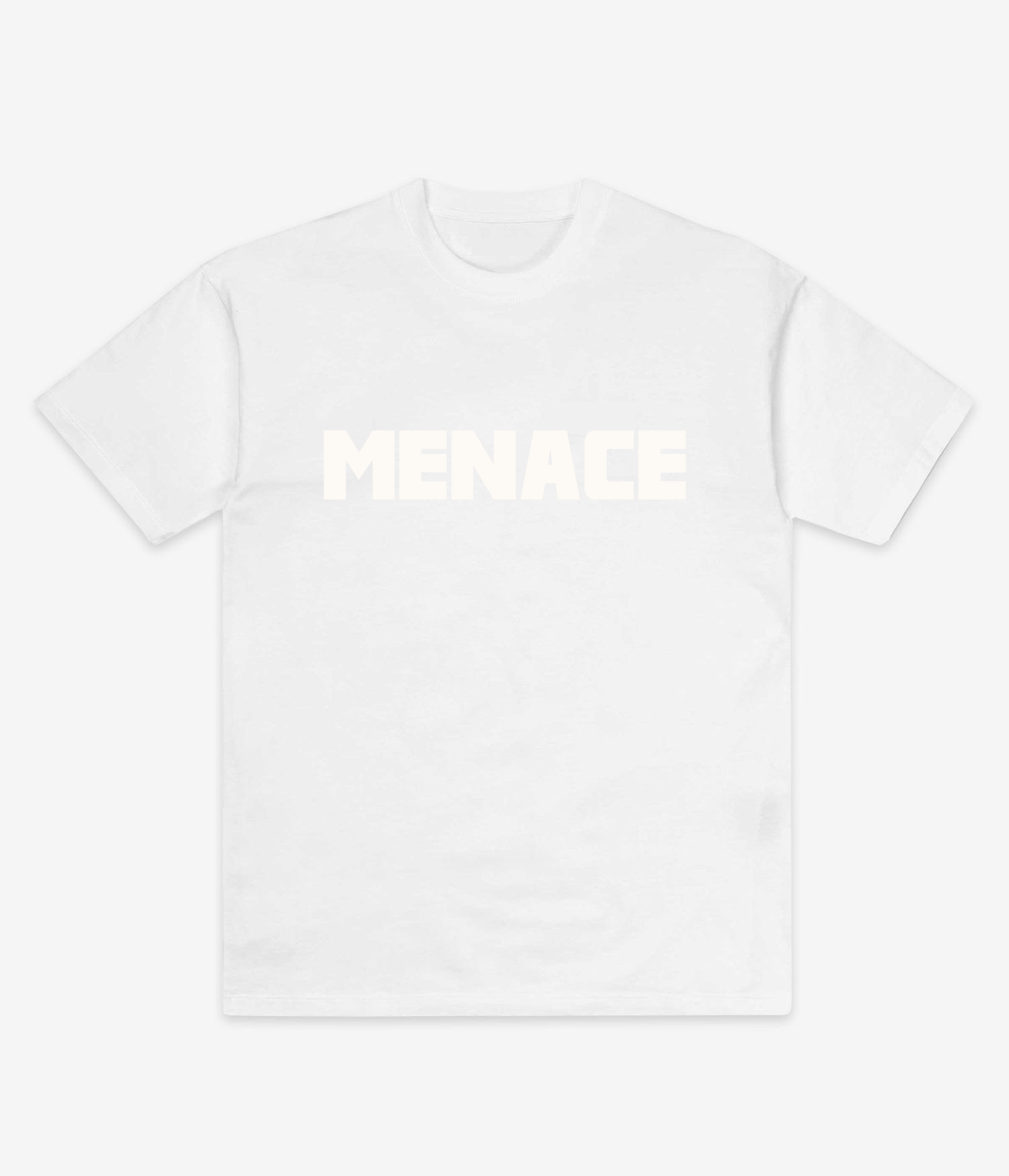 T-Shirt Menace Velvet Blanc