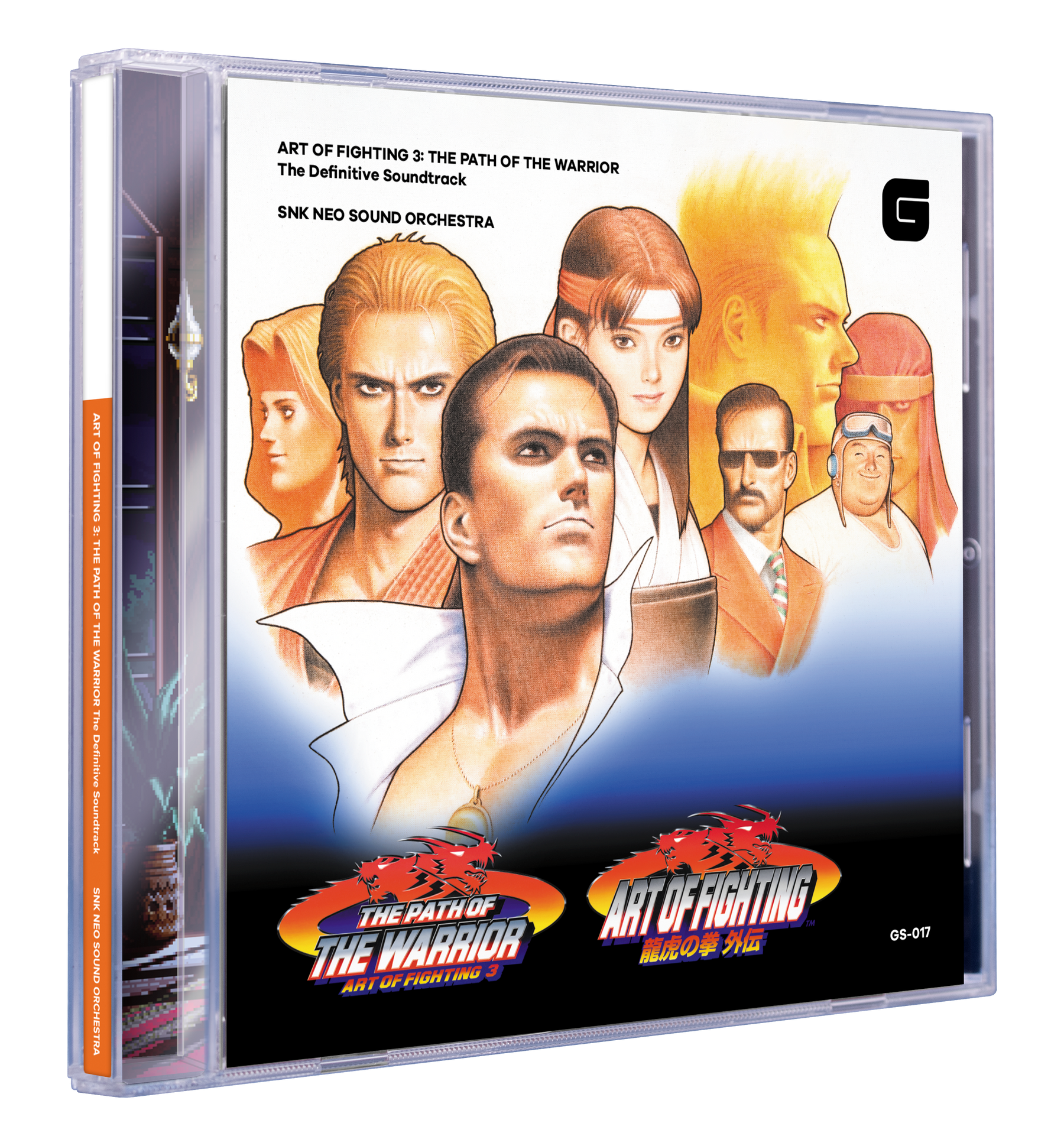 ART OF FIGHTING 3 : PATH OF THE WARRIOR - The Definitive Soundtrack - CD