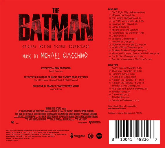 The Batman (Original Motion Picture Soundtrack) - CD