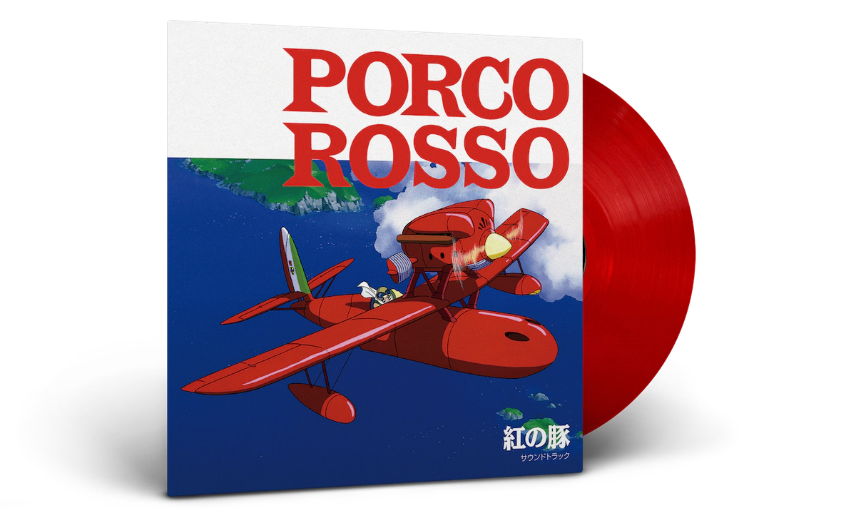 Porco Rosso / Soundtrack / Vinyle Rouge Transparent
