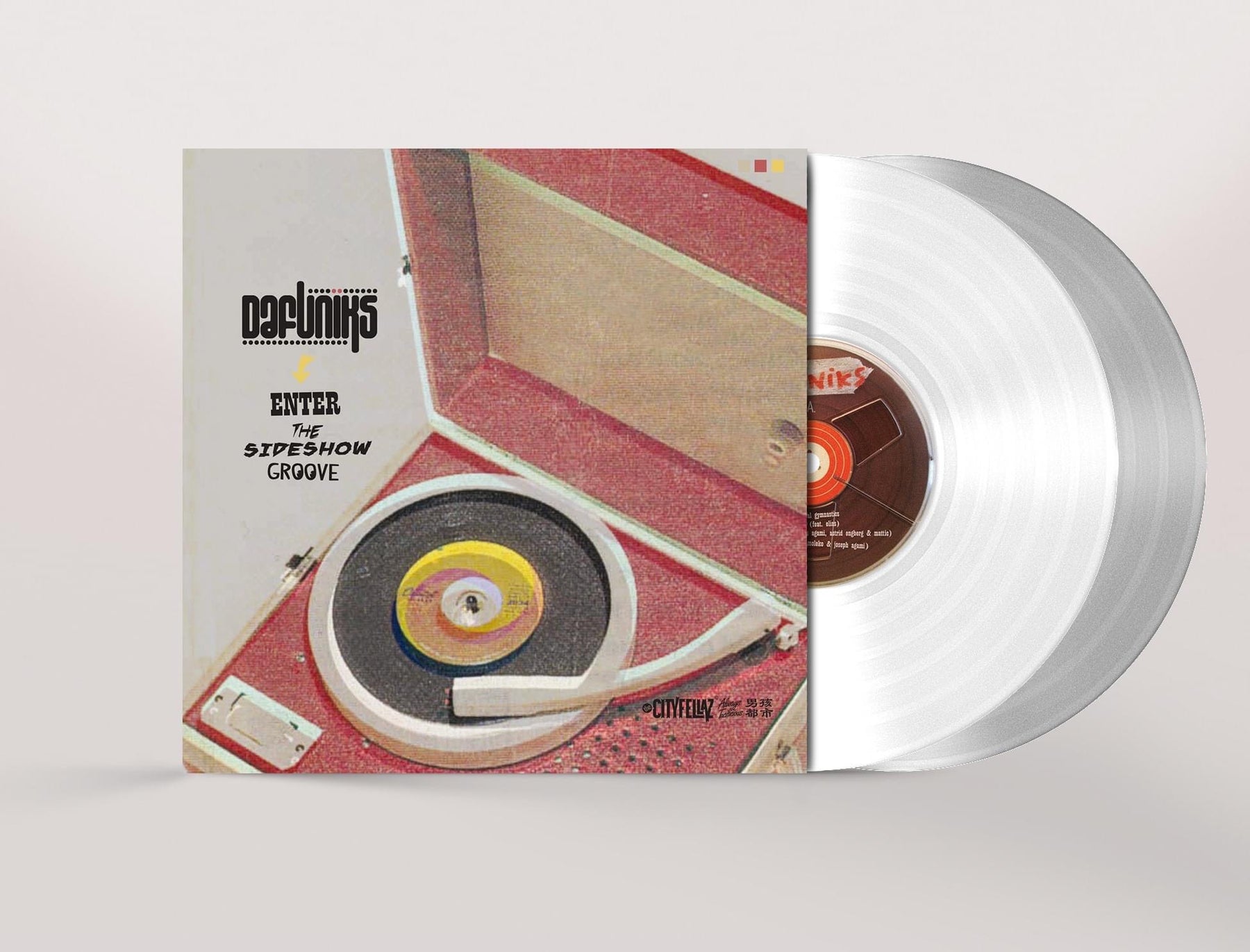Enter The SideShow Groove - 2LP (White & Grey)