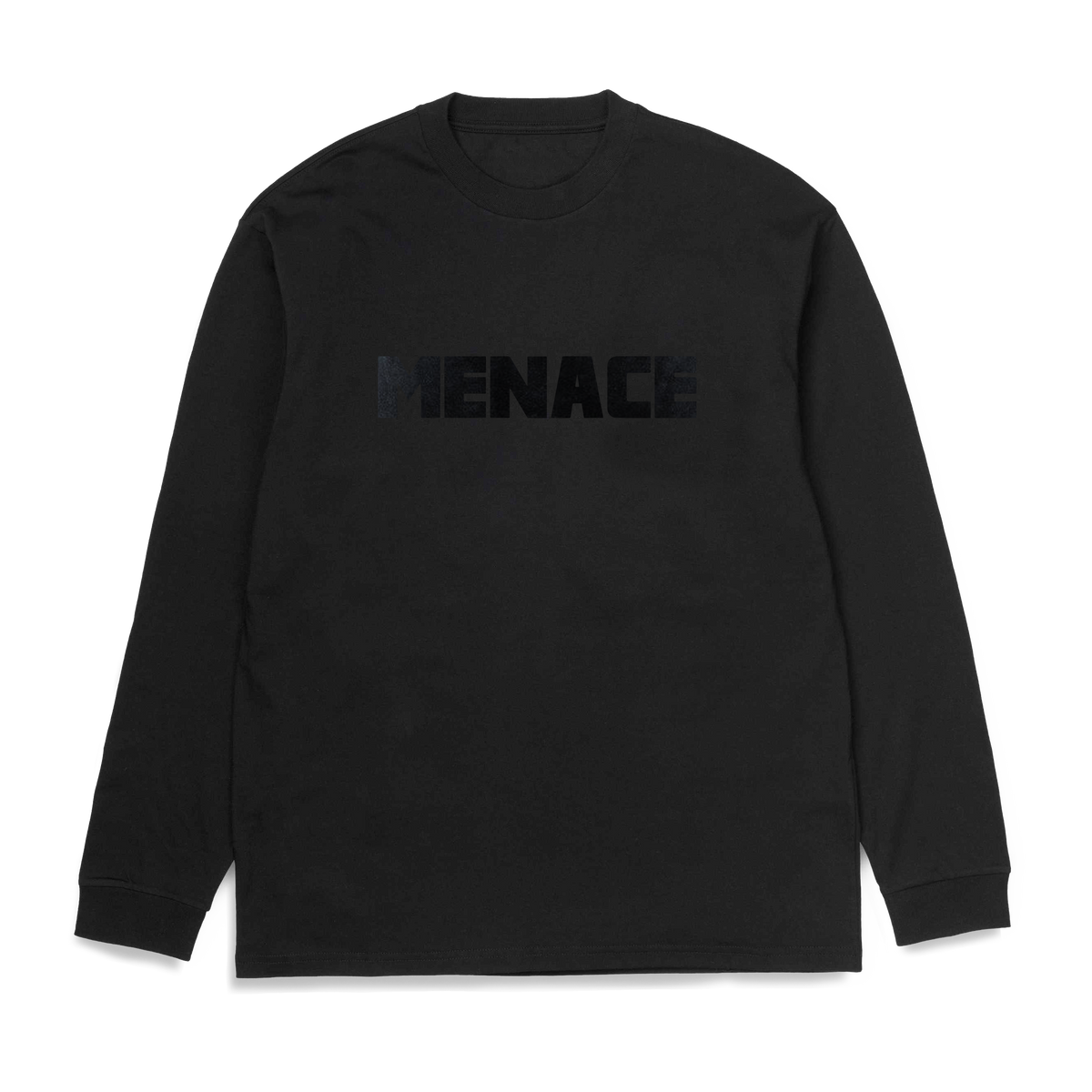 T-Shirt Menace Manches Longues Velvet Noir