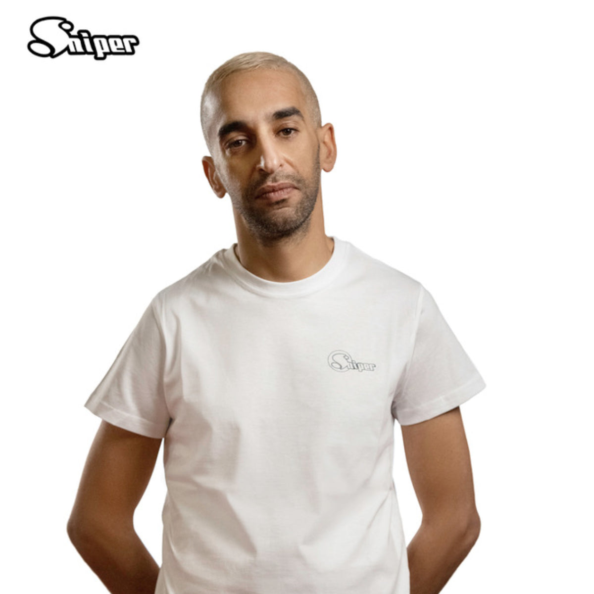Du Rire Aux Larmes - T-Shirt Blanc Logo