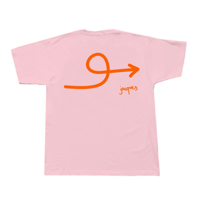 T-shirt Looping pink
