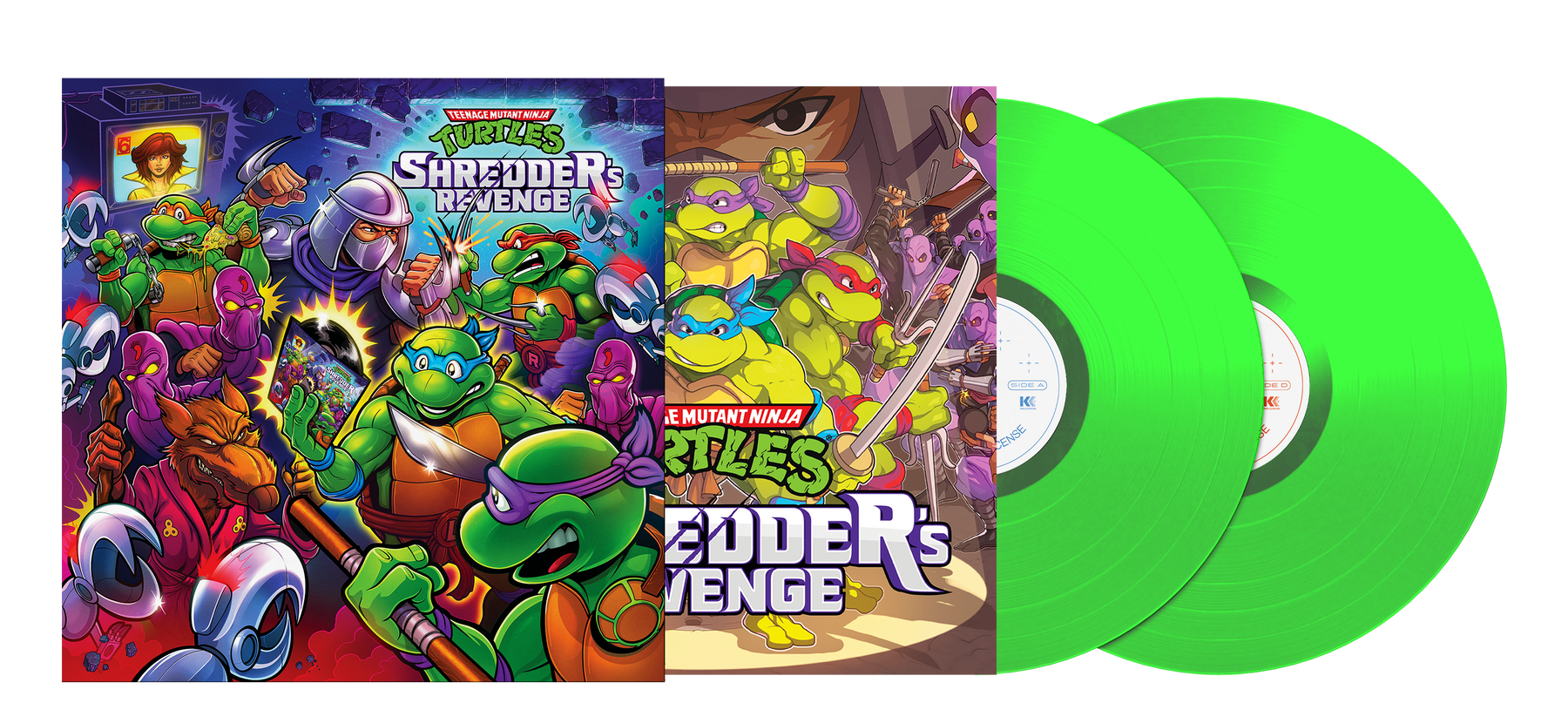 TMNT Video Game Soundtrack Is Coming To Vinyl, CD & Cassette Tape
