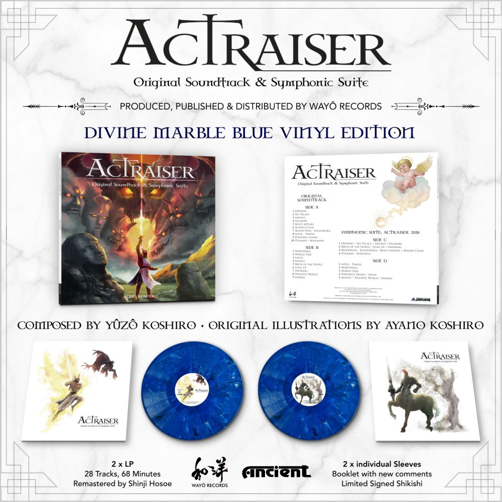 ActRaiser Original Soundtrack & Symphonic Suite - CD