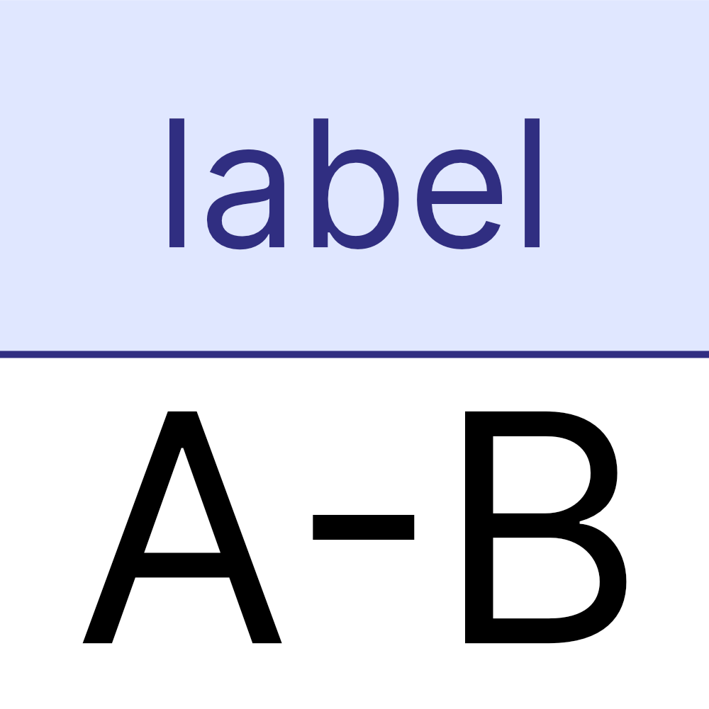 Group Label A-B