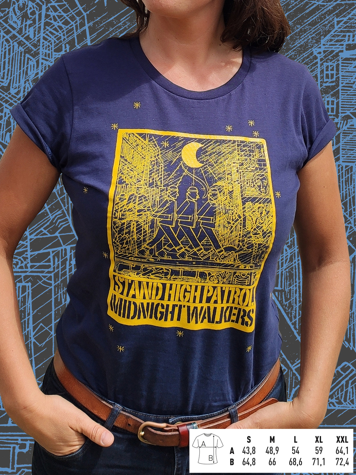T-shirt femme Midnight Walkers