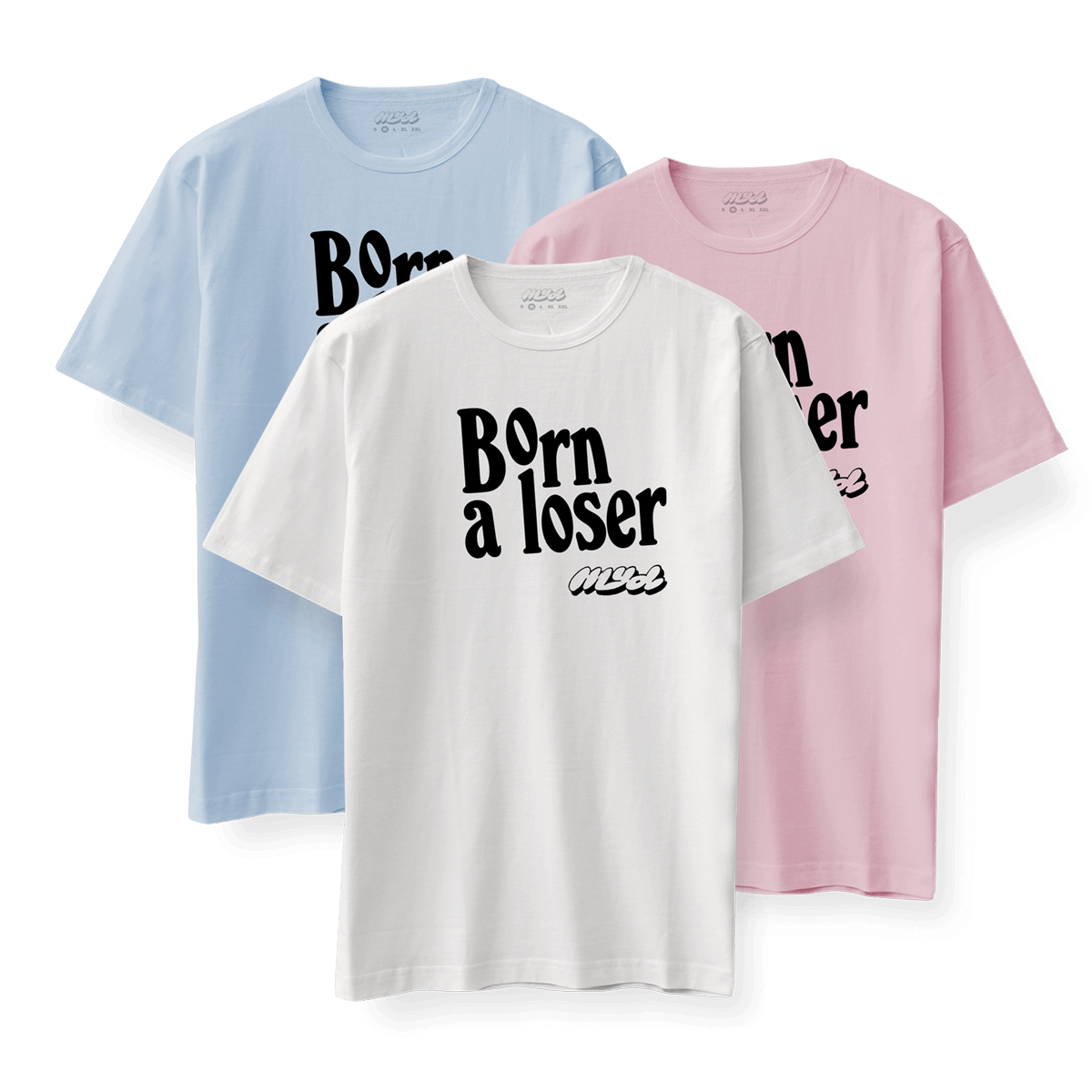 T-shirt Born a Loser