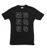 MNNQNS - T-Shirt Black 1