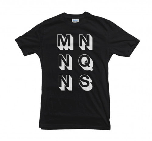 MNNQNS - T-Shirt Black 2